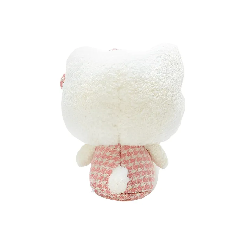 Sanrio Hello Kitty Hello Kitty Sanrio Houndstooth Collection With Hello Kitty Dolls Plush Doll 18cm High-1