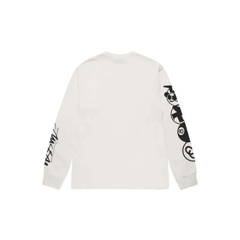 Stussy Stacked Pigment Dyed Long Sleeve Tee-7