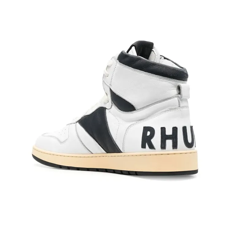 RHUDE Rhecess Smooth High-top Sneakers-3