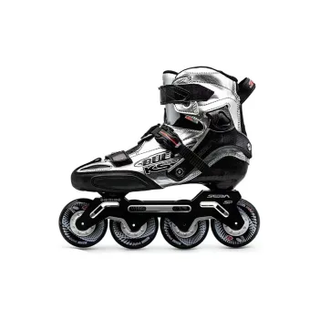 Michael Inline Skates Rocker Figure Roller Skates Unisex KSJ Bullet Commemorative Edition Silver