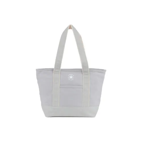 Converse Cotton Tote Bag Shopping Bag Shoulder Bag Handbag Regular Unisex Gray