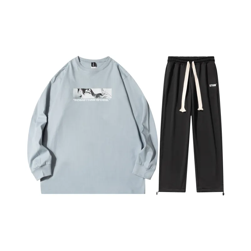 STNW Straight Set Spring Autumn And Winter Unisex-16