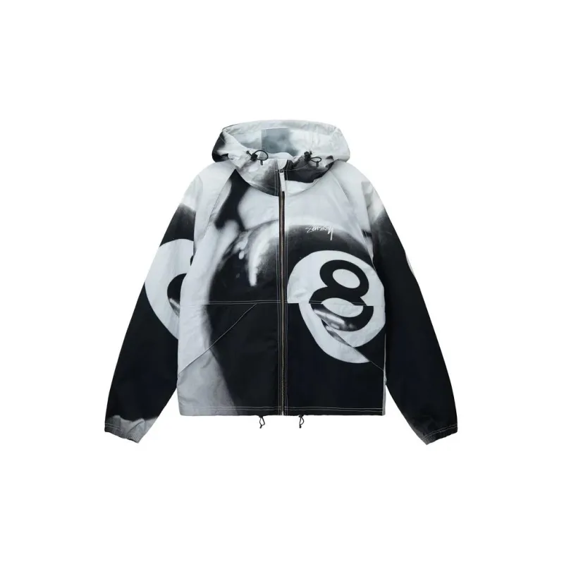 Stussy 8 Ball Beach Shell Jacket - POIZON