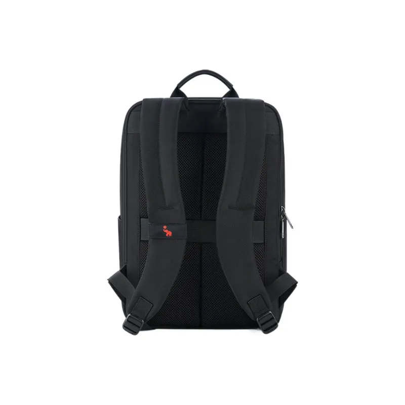 OIWAS Fabric Backpack Regular Unisex Black-4