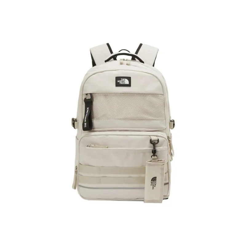 THE NORTH FACE Polyester Backpack Regular Unisex Greige-0
