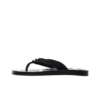 Valentino VLTN Rubber Sole Flip Flops Men's Black