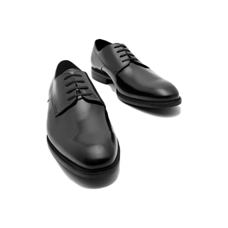 PEDRO Dress Shoes Men Low Top Black-2