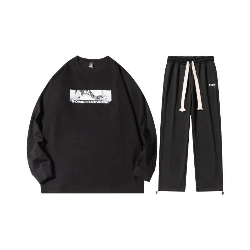 STNW Straight Set Spring Autumn And Winter Unisex-1