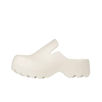 Bottega Veneta Abrasion Resistant Closed Toe Slippers Women's White