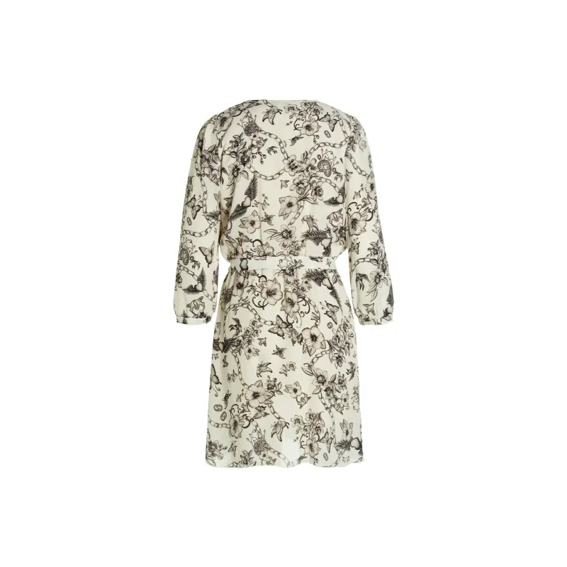 PINKO Tattoo print Wrap Minidress-1