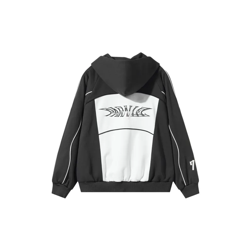 BLINDNOPLAN BLIND NO PLAN Vanguard Hooded Loose Fit Sweatshirt Spring And Autumn Unisex-5