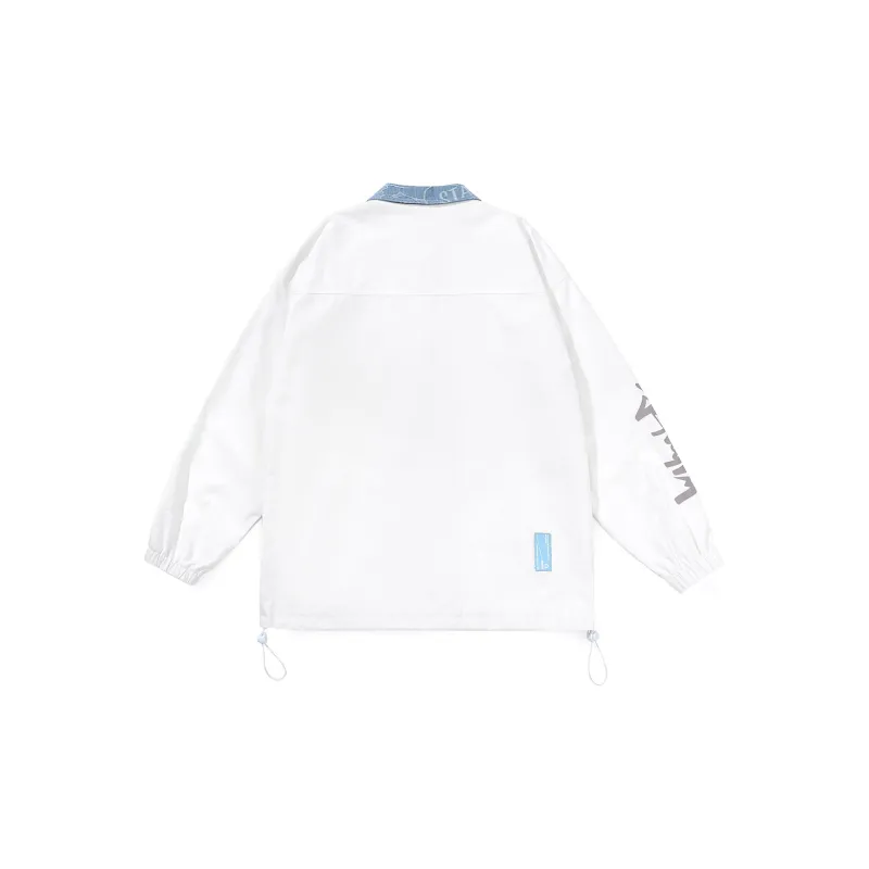 GENANX Jacket Unisex Denim Blue-1