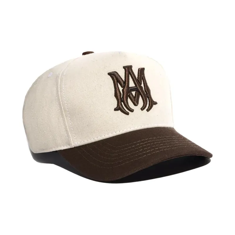 AMIRI Baseball Caps Unisex Beige/Brown-1