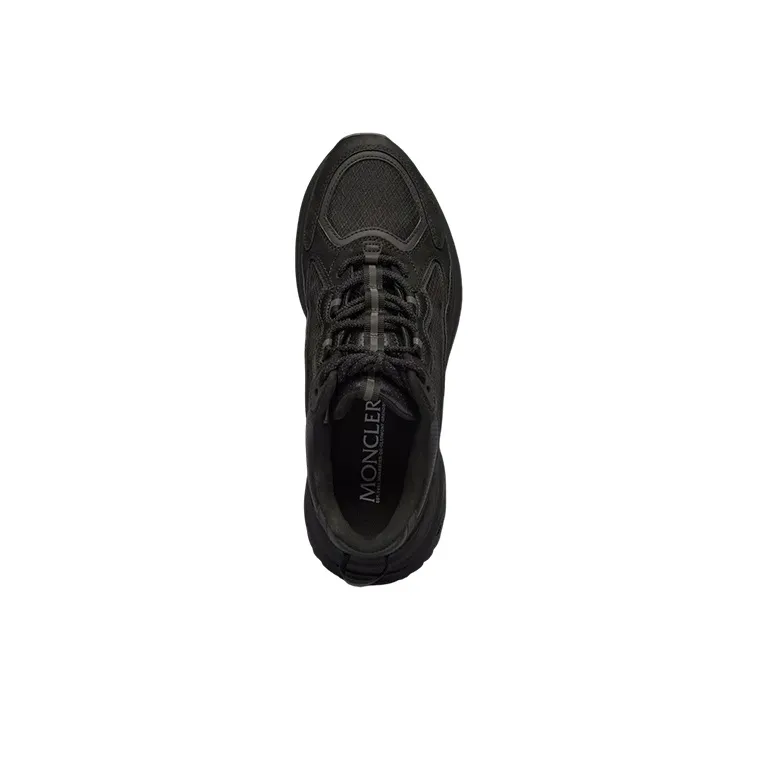 Moncler Lite Runner Shock Absorbers Low Top Sports Casual Shoes Women's Black-2