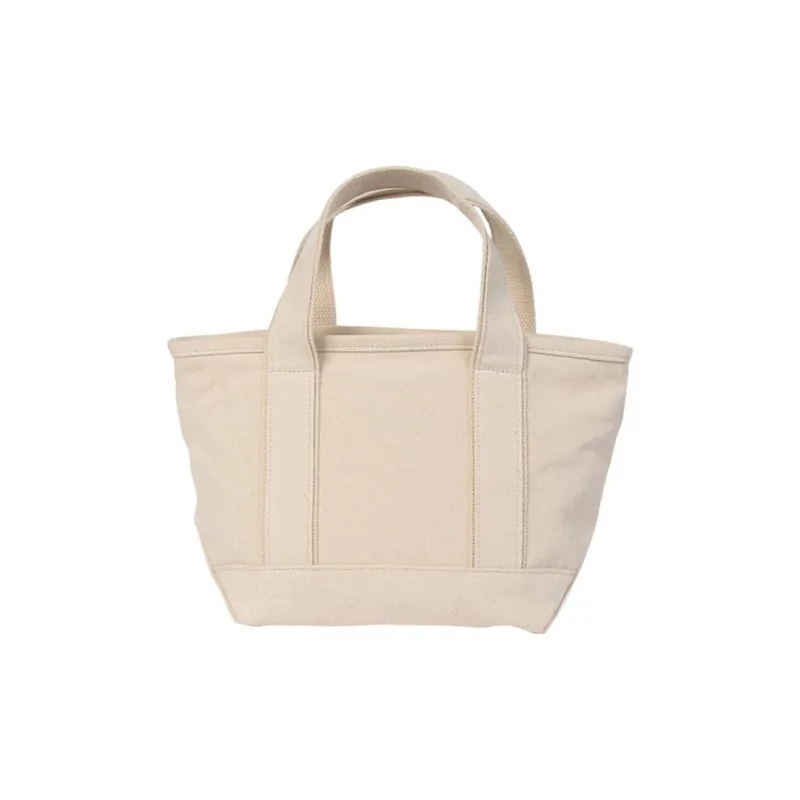 Converse Cotton Canvas Tote Bag Shopping Bag Canvas Bag Handbags Mini Unisex Gray White-2