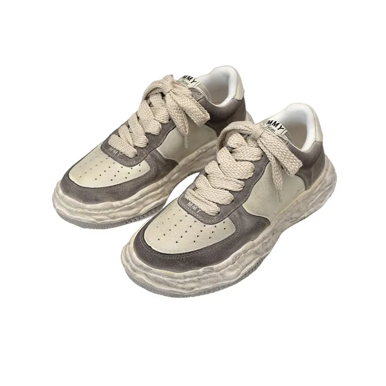MIHARA YASUHIRO Maison MIHARA YASUHIRO Wayne OG Sole DR Leather Low Vintage White-1