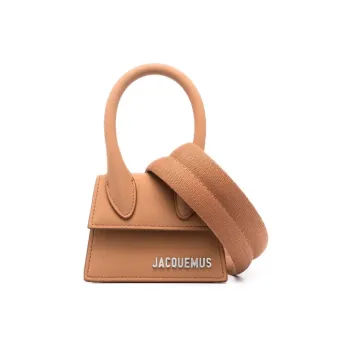 Jacquemus Cow Leather Shoulder Bag Crossbody Bag Handbag Mini Men's Light Umber