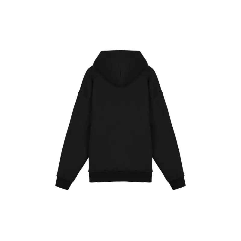 MINEPAIR Hooded Loose Fit Cardigan Sweatshirt Fall And Winter Unisex-1