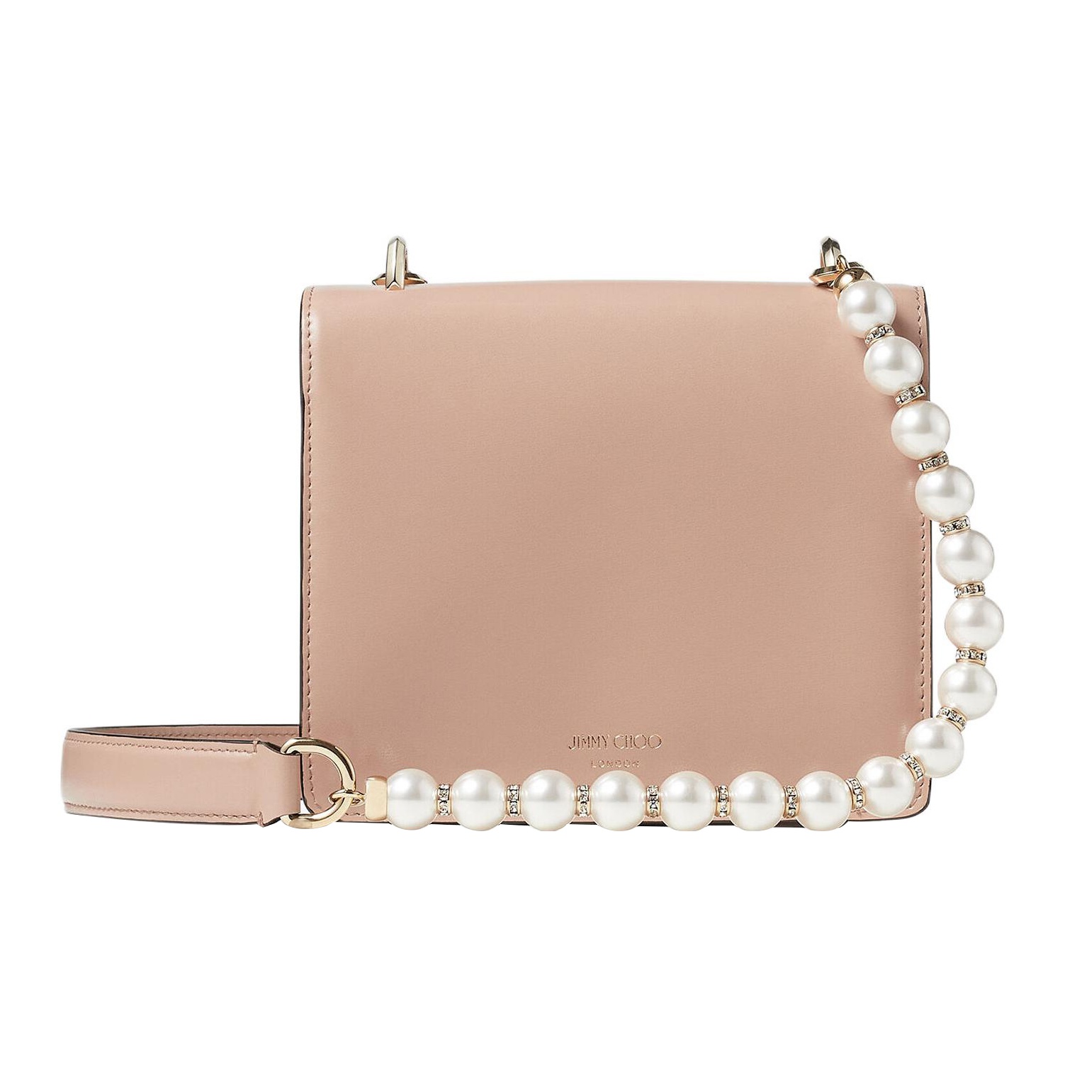 Jimmy Choo Avenue Quad Xs Leather Shoulder Bag - POIZON