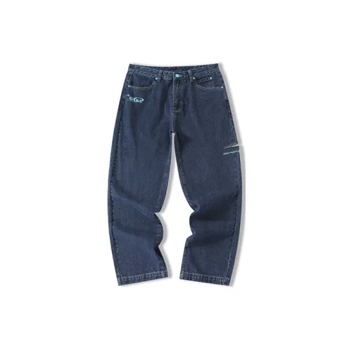 LAMLICKA Jeans Unisex Blue