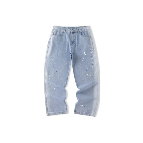 LAMLICKA Jeans Unisex Blue