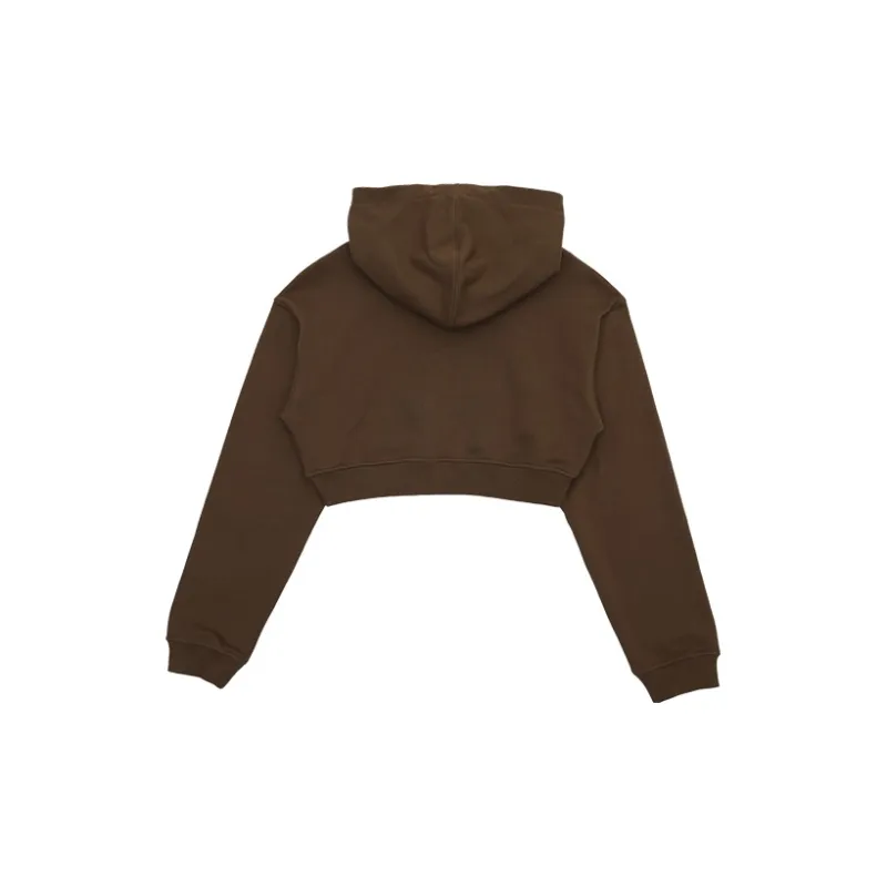 Nerdy Sweatshirts Women's Brown-1