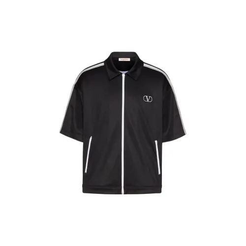 Valentino Polo Shirts Men Black