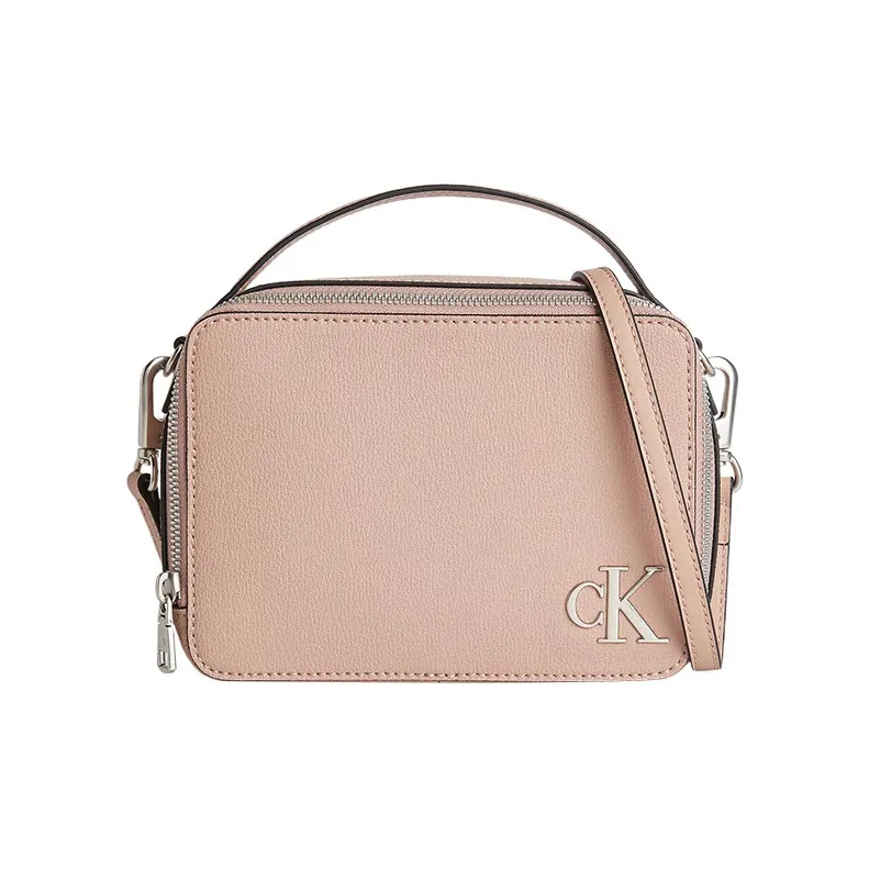 CALVIN KLEIN Fork Strap Handbag Women's Pink-0