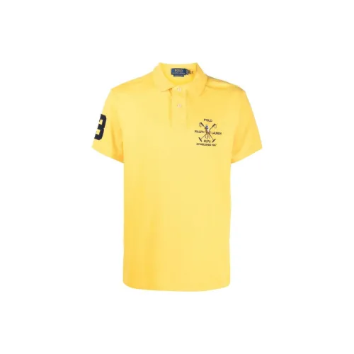 Polo Ralph Lauren Polo Shirts Men Yellow