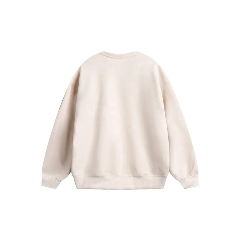 MEIPIN TANG Crew Neck Loose Fit Sweatshirt Unisex-20