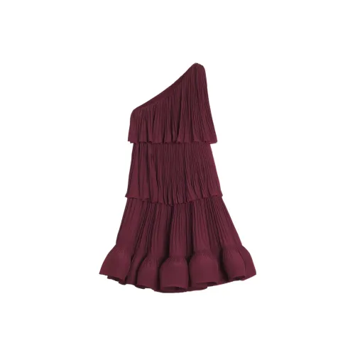 Lanvin Sleeveless Dresses Women's Dark Red