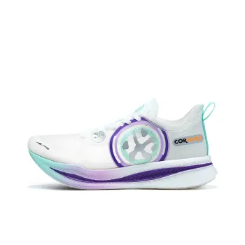 BMAI Shock Carbon 2.0 Low Top Running Shoes Women's White Purple Green