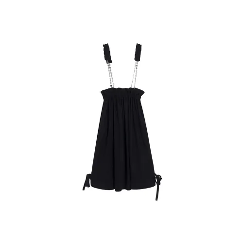 Ouyang Casual Long Skirts Women's Black