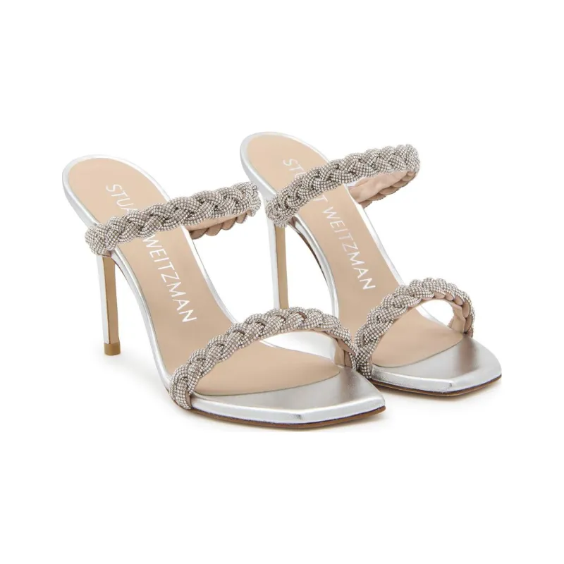 stuart weitzman Addison Jewelled Stiletto Sandals-2