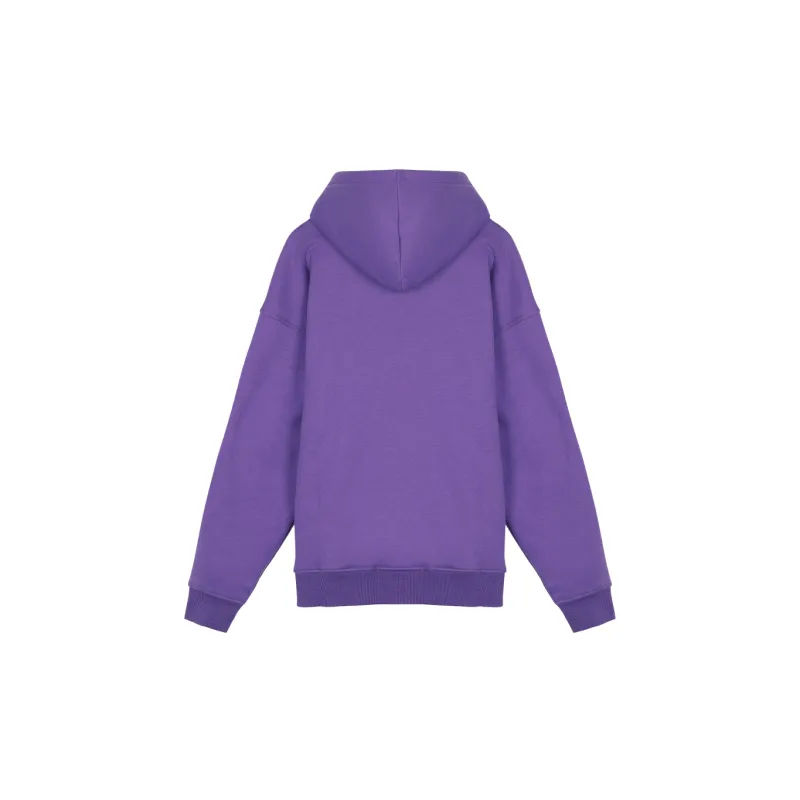 MINEPAIR Hooded Loose Fit Cardigan Sweatshirt Fall And Winter Unisex-3