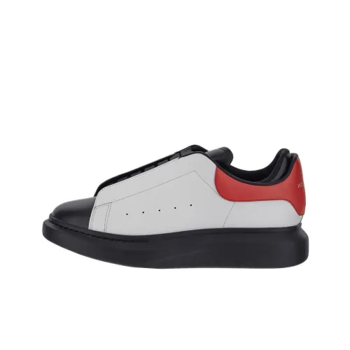 Alexander McQueen Oversized Low-Top Casual Shoes Men's White Black Red