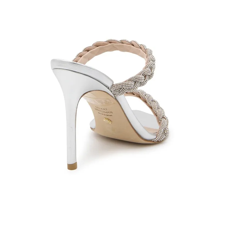 stuart weitzman Addison Jewelled Stiletto Sandals-3