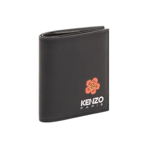 KENZO Floral Logo-print Bi-fold Wallet