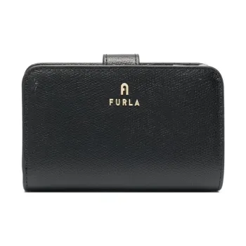 Furla Leather Wallet Women's Black
