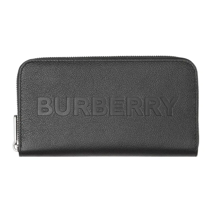 Burberry Leather Wallet Men's Black-0