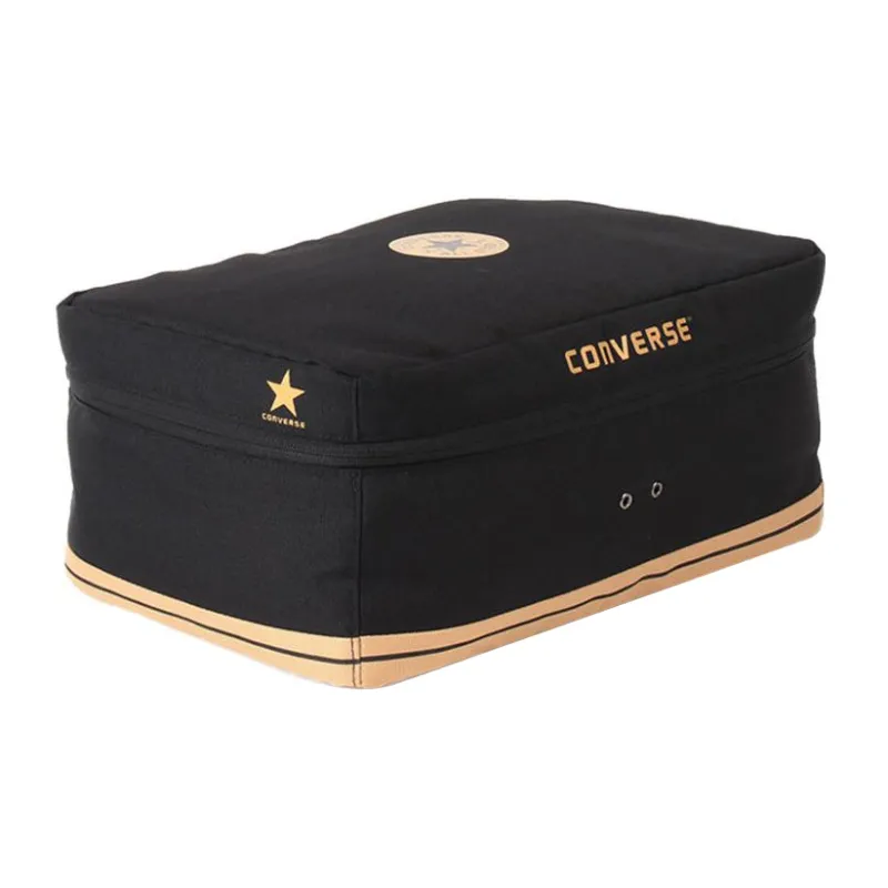 Converse Polyester Shoe Box Shoe Bag Unisex Black-3