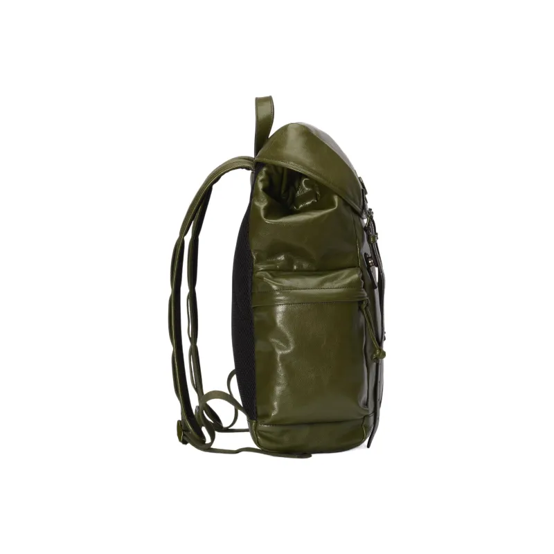 GUCCI Leather Backpack Men's Forest Green-2