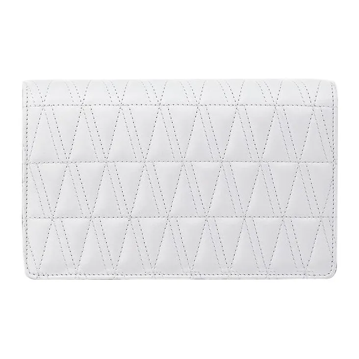 VERSACE Virtus Sheepskin One Shoulder Crossbody Clutches Regular Women's White-2