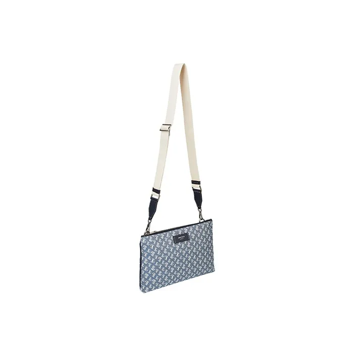 Jimmy Choo Denim Clutches Shoulder Bag Crossbody Bag Men's Blue-2