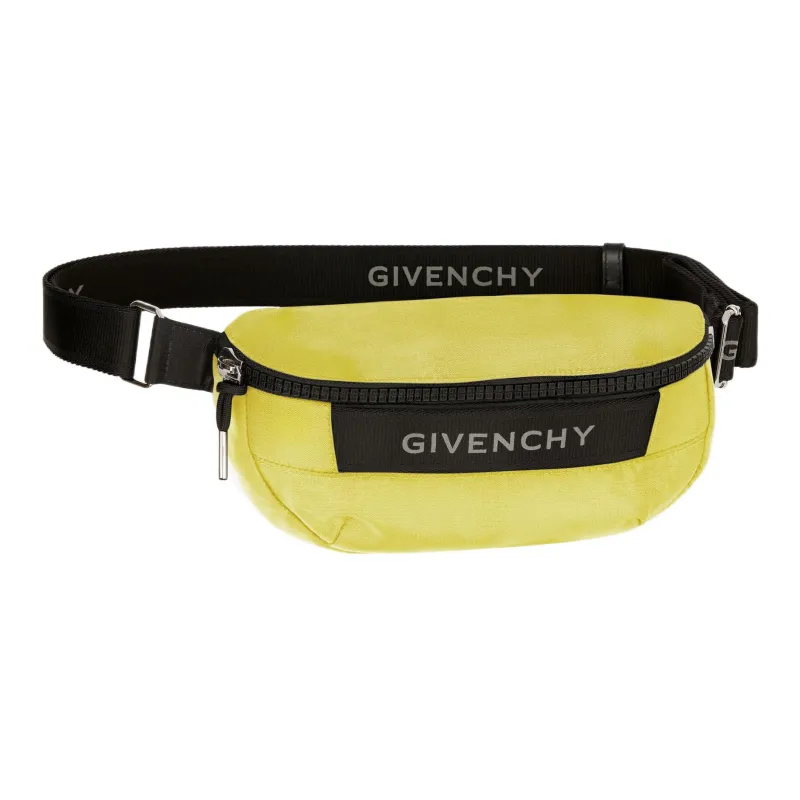 GIVENCHY Cow Leather Shoulder Bag, Crossbody Bag, Fanny Pack Men's Yellow-1