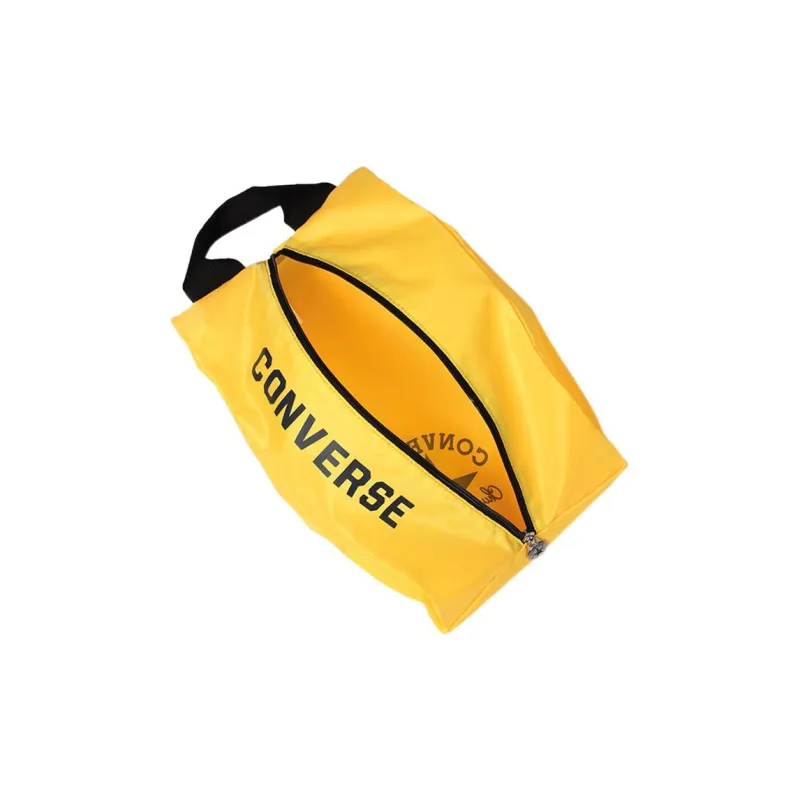 Converse Polyester Handbag With Shoe Compartment Small Size Unisex Yellow-3
