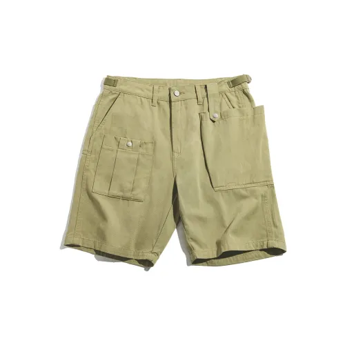 MADEN Casual grey striped Men Khaki