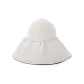 Visor Vinyl Sun Protection Hat-Beige