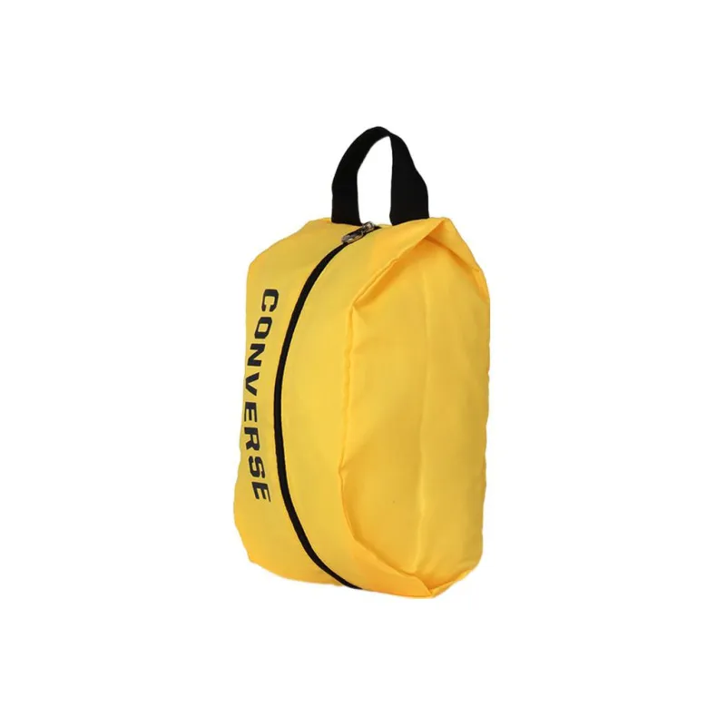 Converse Polyester Handbag With Shoe Compartment Small Size Unisex Yellow-1