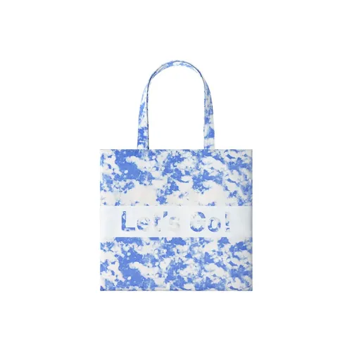 MAH Polyester Tote Commuter Bag, Handbag, Shoulder Bag Women's Blue